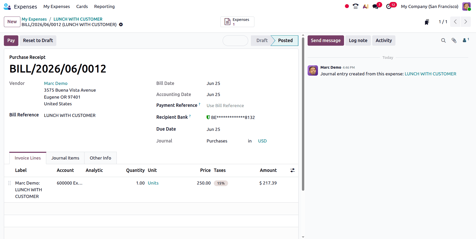 How to Set Up and Use the Odoo 19 Expenses Module-cybrosys