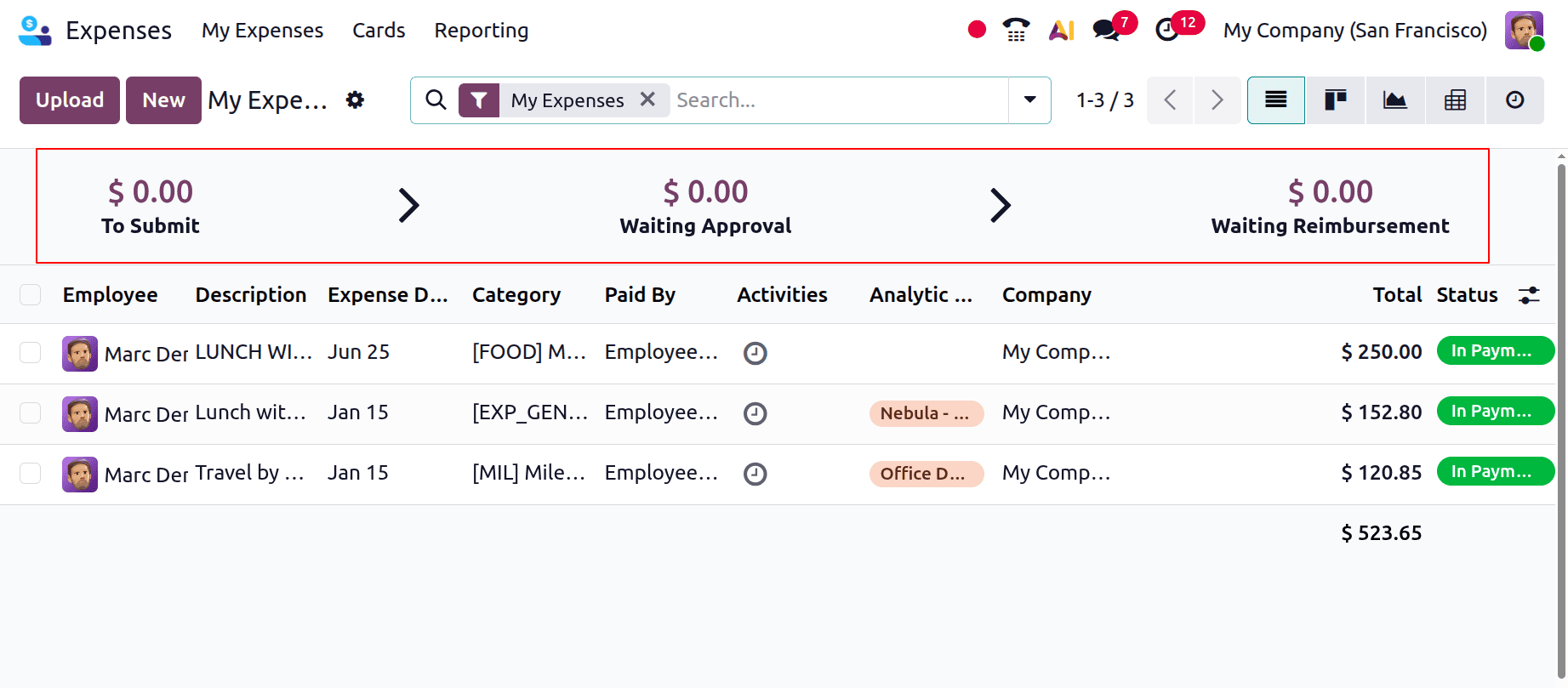 How to Set Up and Use the Odoo 19 Expenses Module-cybrosys