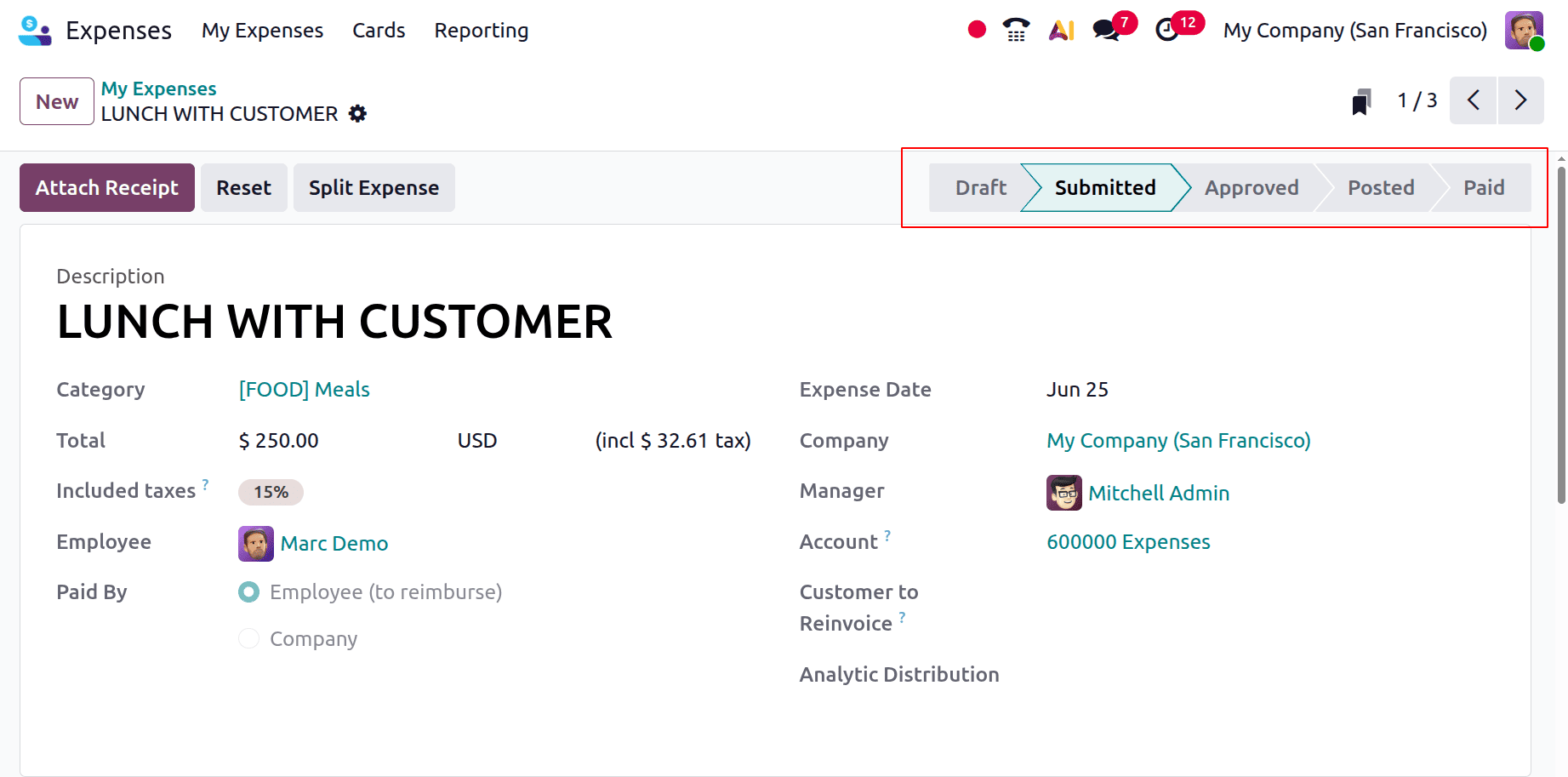 How to Set Up and Use the Odoo 19 Expenses Module-cybrosys