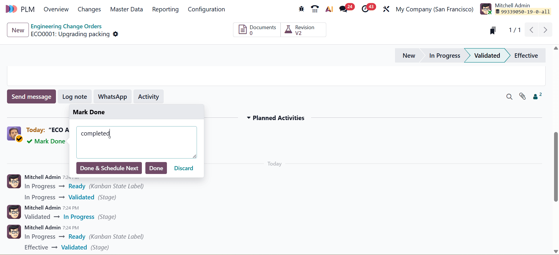 How to Set Up Approval Rules for ECO Stages in Odoo 19-cybrosys