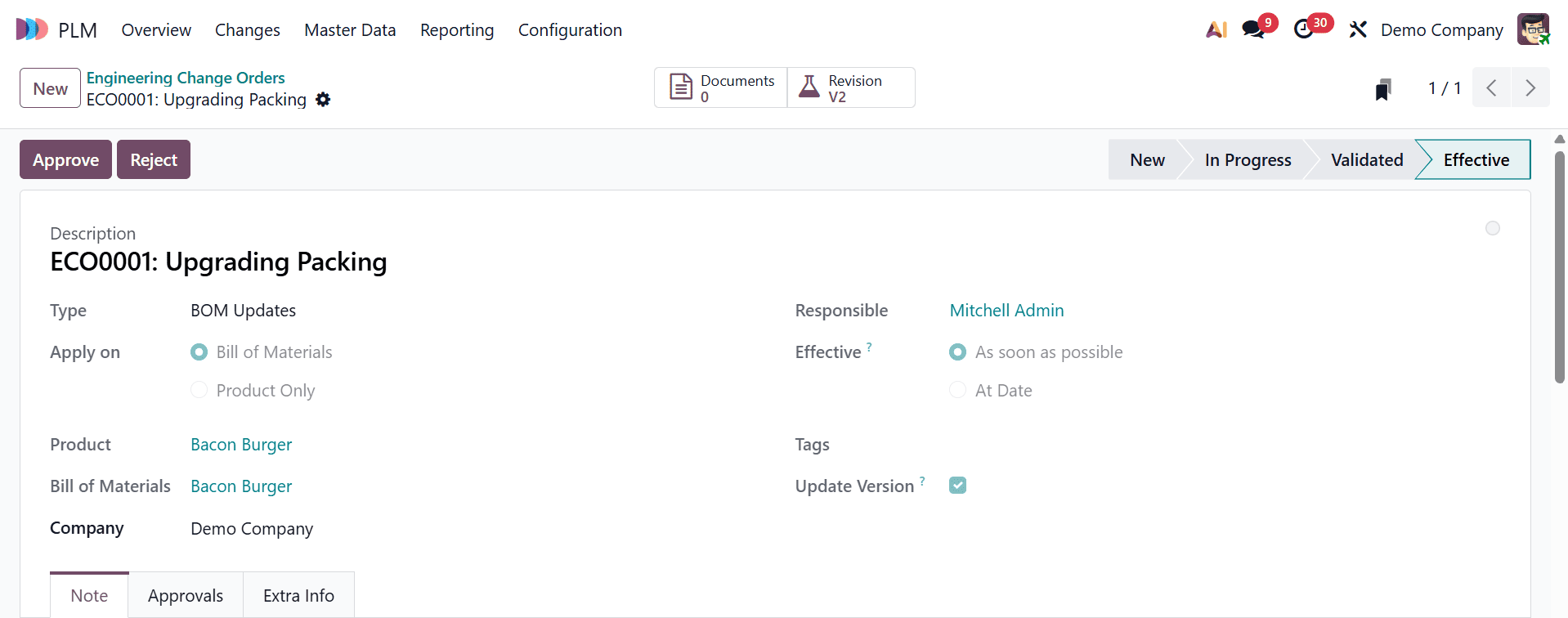 How to Set Up Approval Rules for ECO Stages in Odoo 19-cybrosys