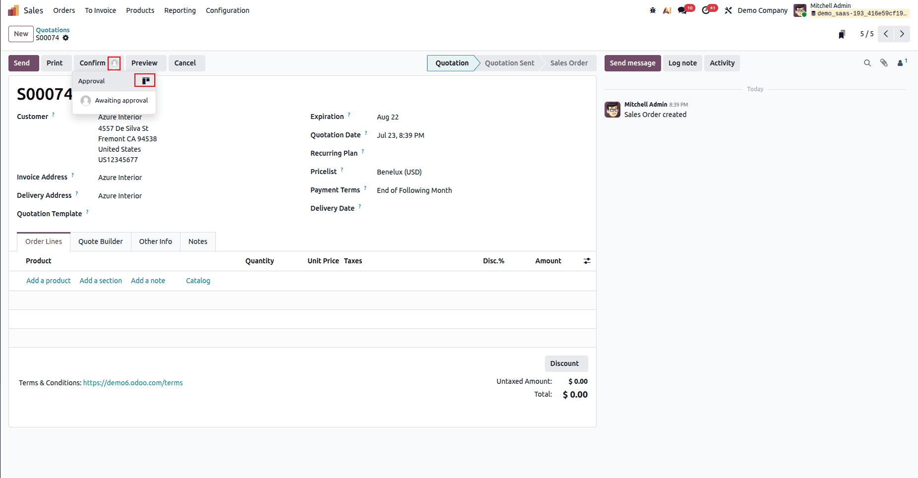 How to Set Up Approval Rules in Odoo 19-cybrosys