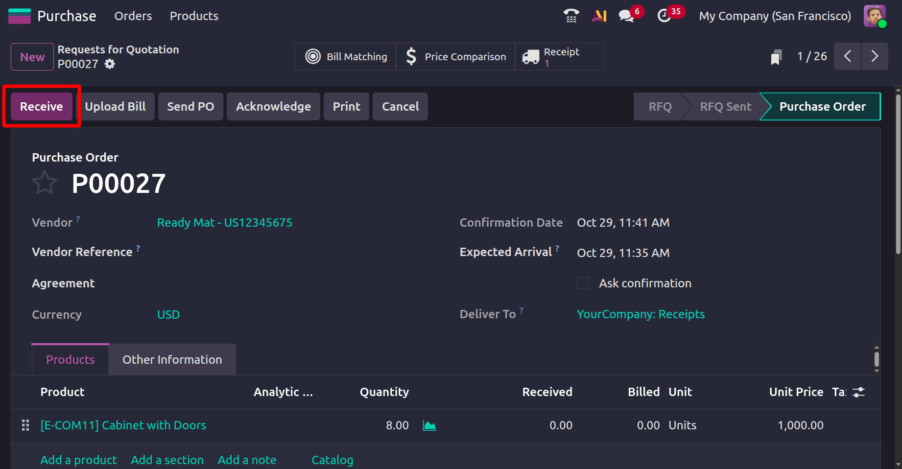 How to Set Up Approval Workflows in Odoo 19 Purchase Orders-cybrosys