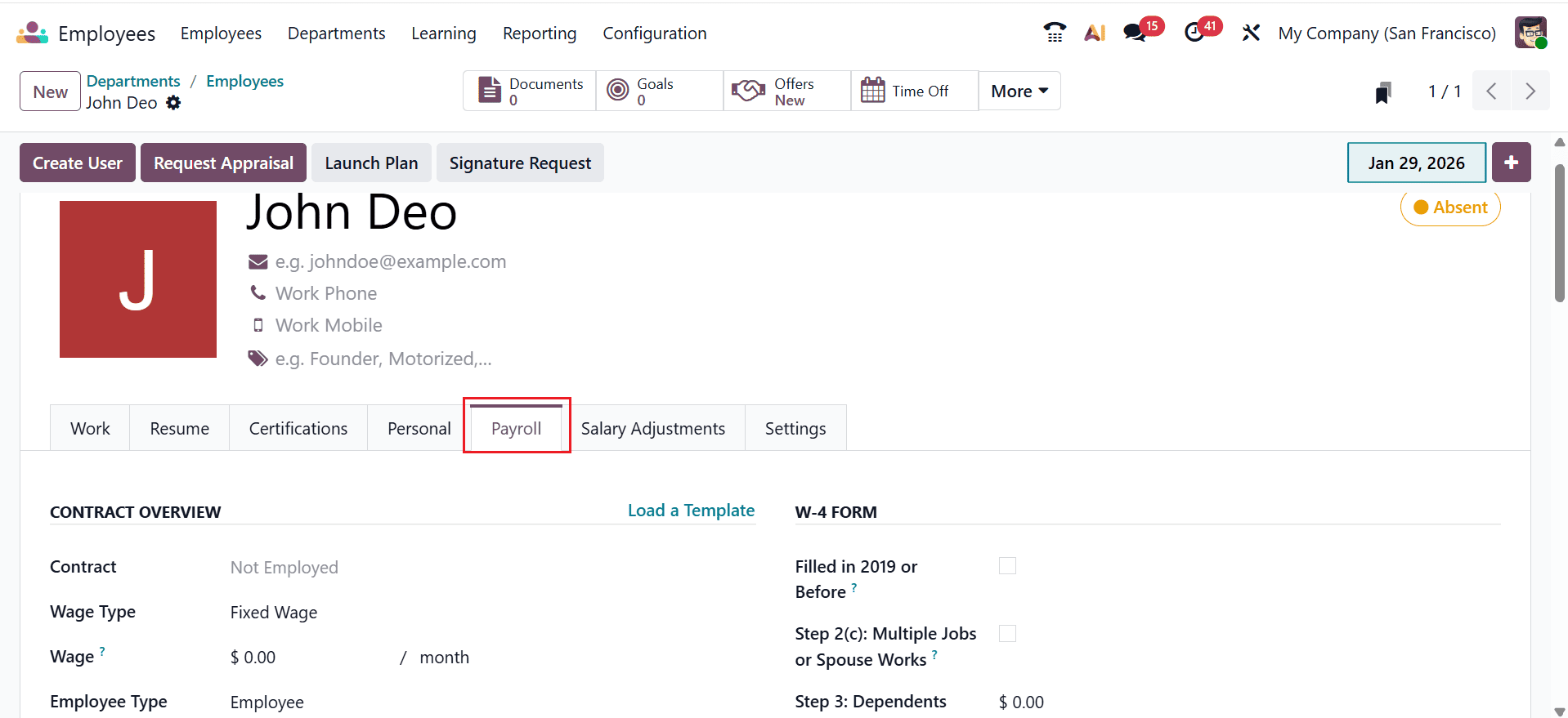 How to Set Up Company Departments in Odoo 19-cybrosys