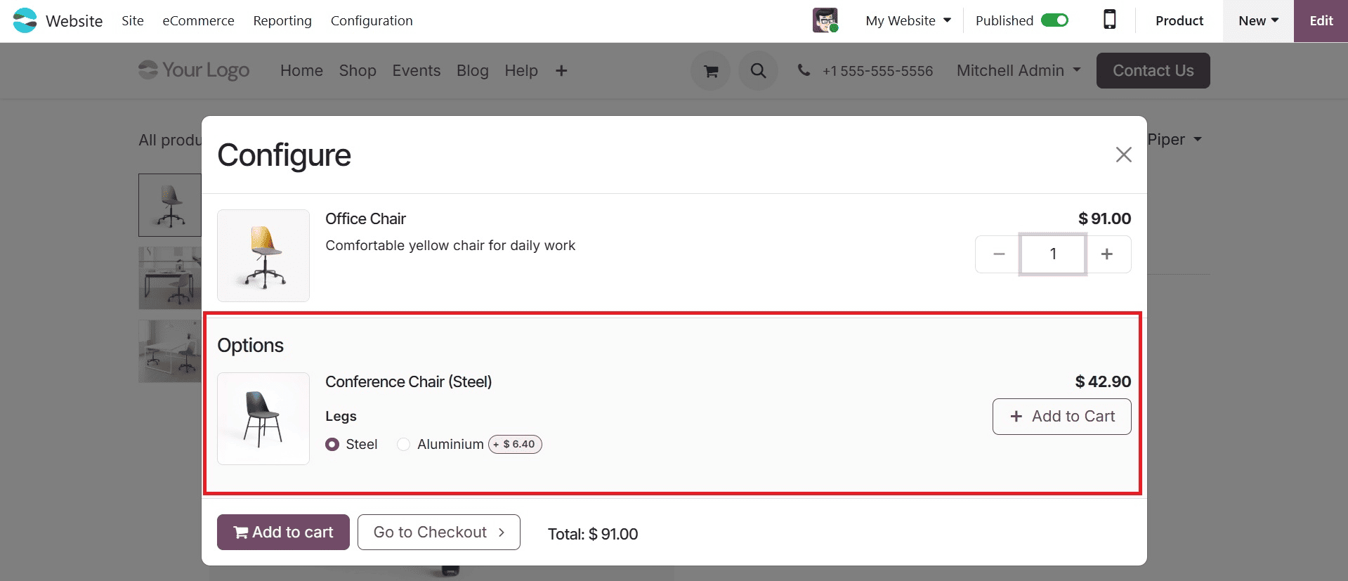 How to Set Up Cross-Selling and Upselling in Odoo 19 E-Commerce-cybrosys