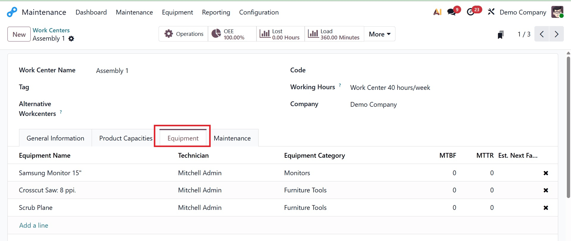 How to Set Up Equipment and Categories in Odoo 19 Maintenance-cybrosys