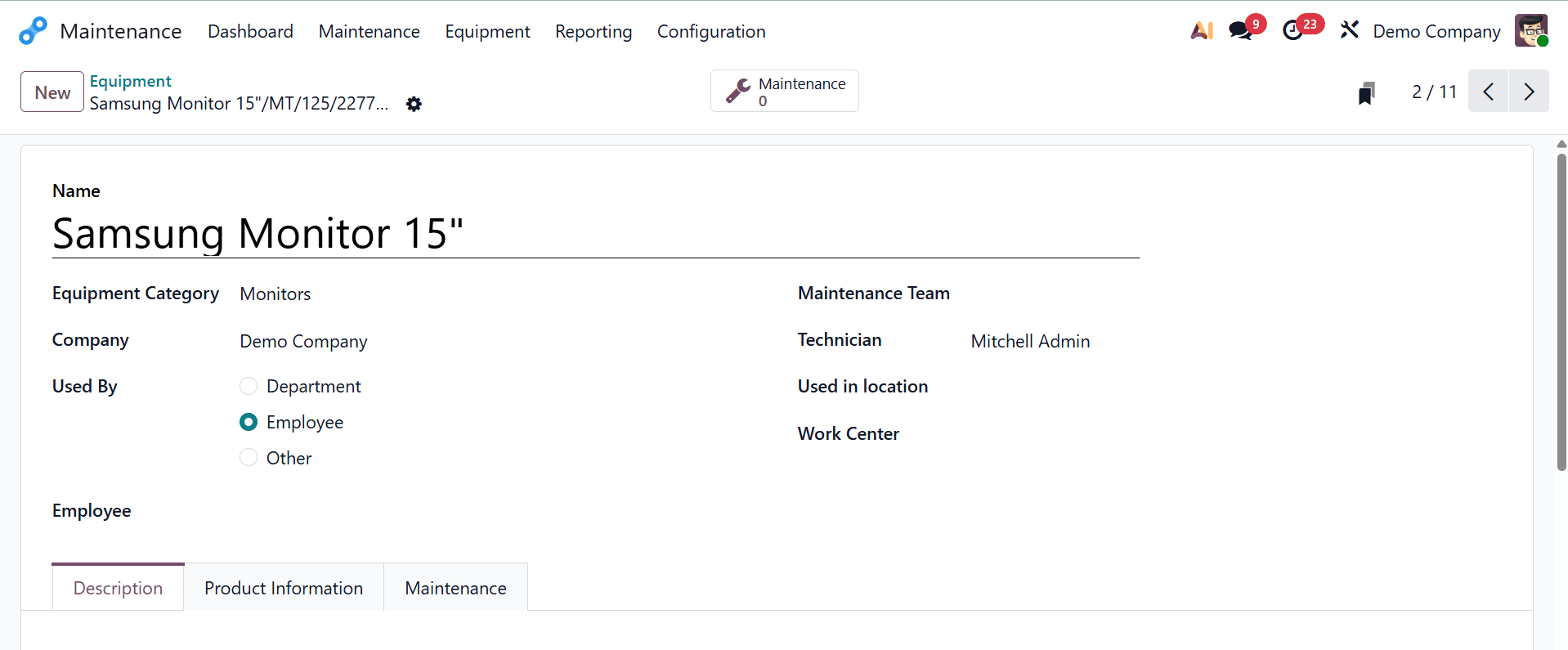 How to Set Up Equipment and Categories in Odoo 19 Maintenance-cybrosys