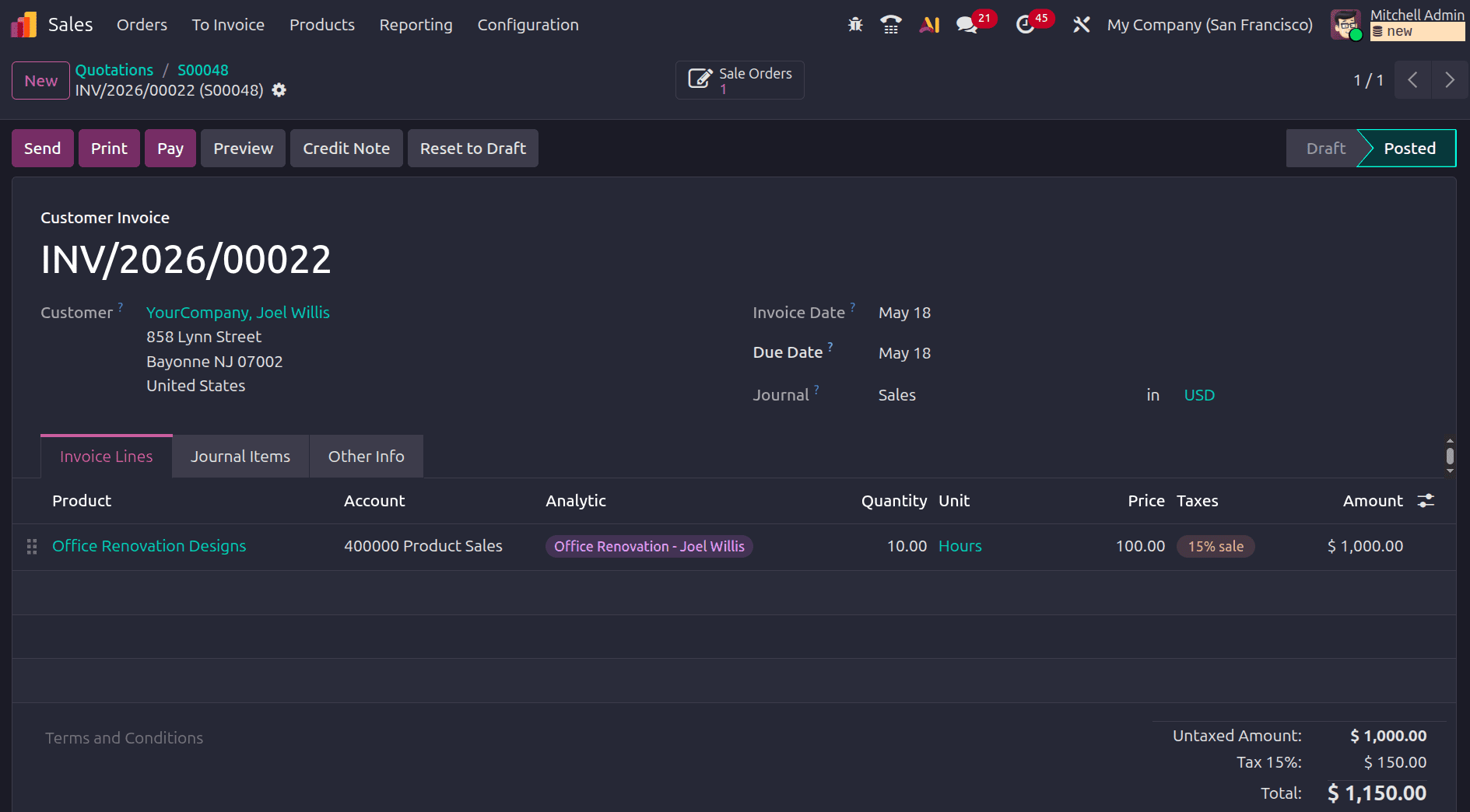 How to Set Up Fixed-Price Billing for Projects in Odoo 19-cybrosys