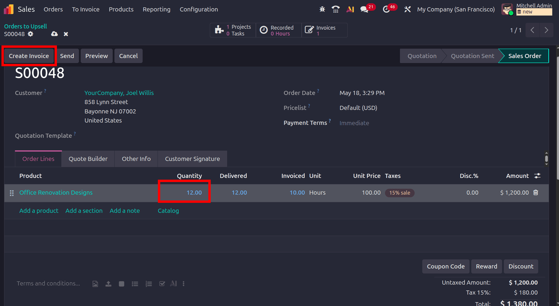How to Set Up Fixed-Price Billing for Projects in Odoo 19-cybrosys