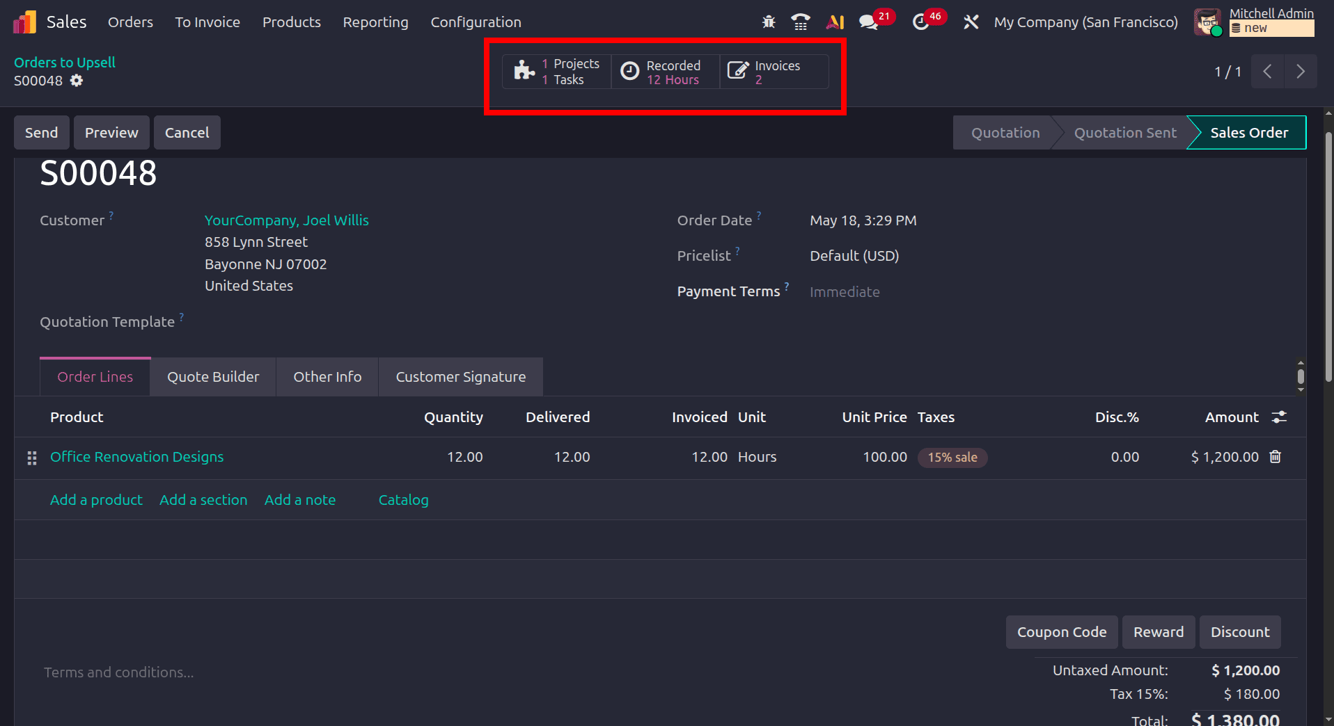 How to Set Up Fixed-Price Billing for Projects in Odoo 19-cybrosys