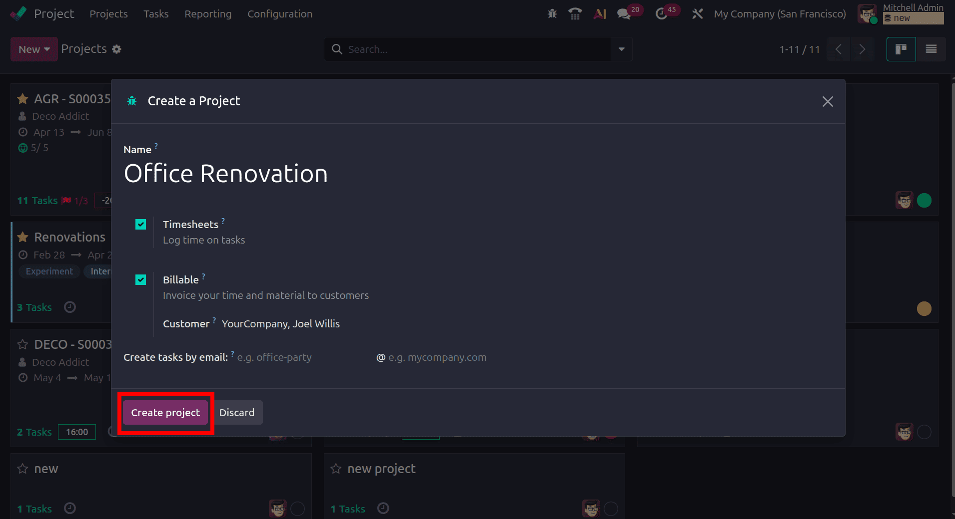 How to Set Up Fixed-Price Billing for Projects in Odoo 19-cybrosys