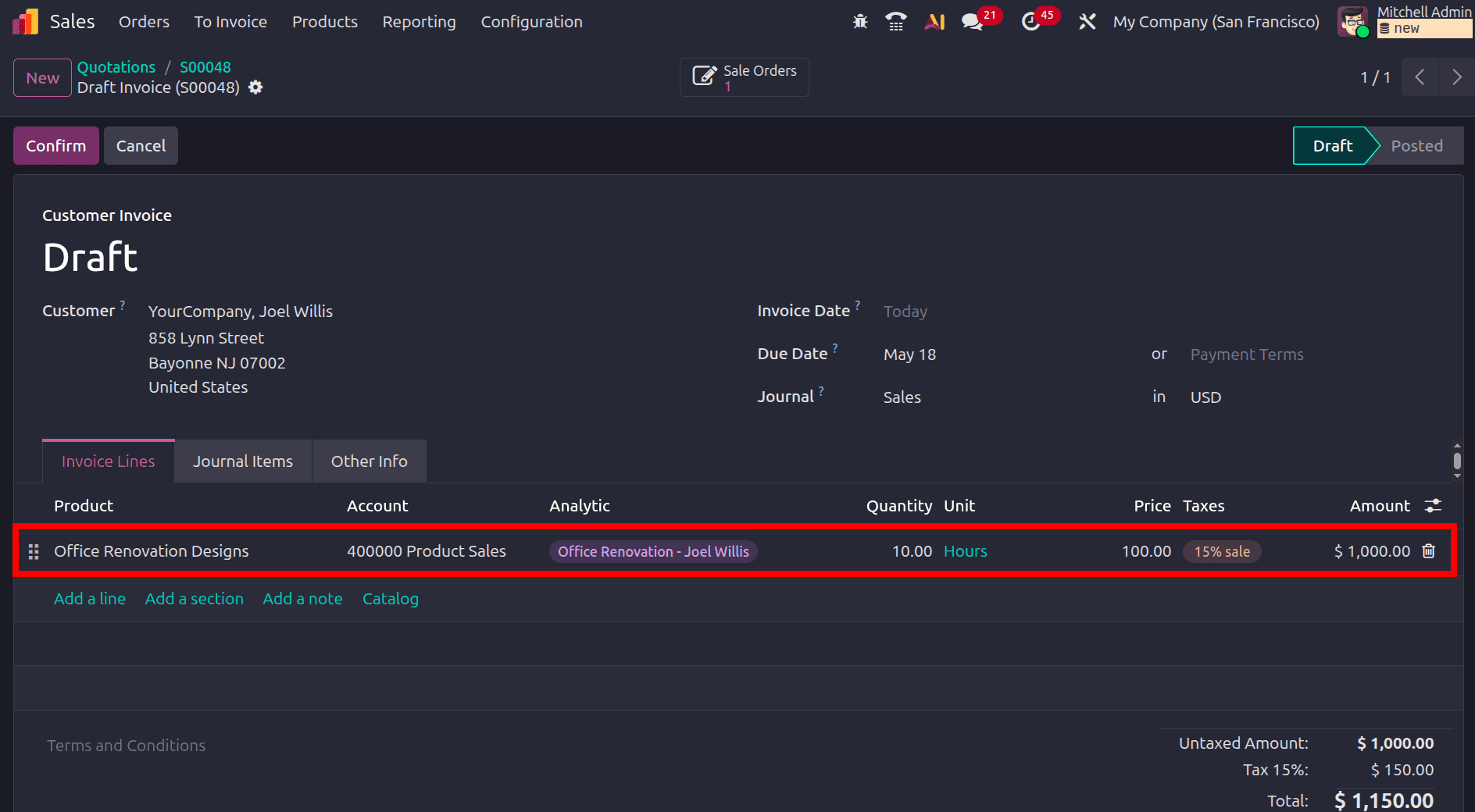 How to Set Up Fixed-Price Billing for Projects in Odoo 19-cybrosys