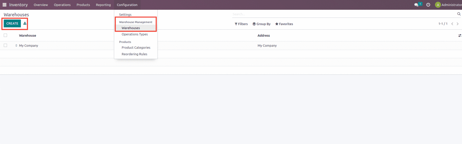 How to Set Up Inventory for a New Company in Odoo 16-cybrosys