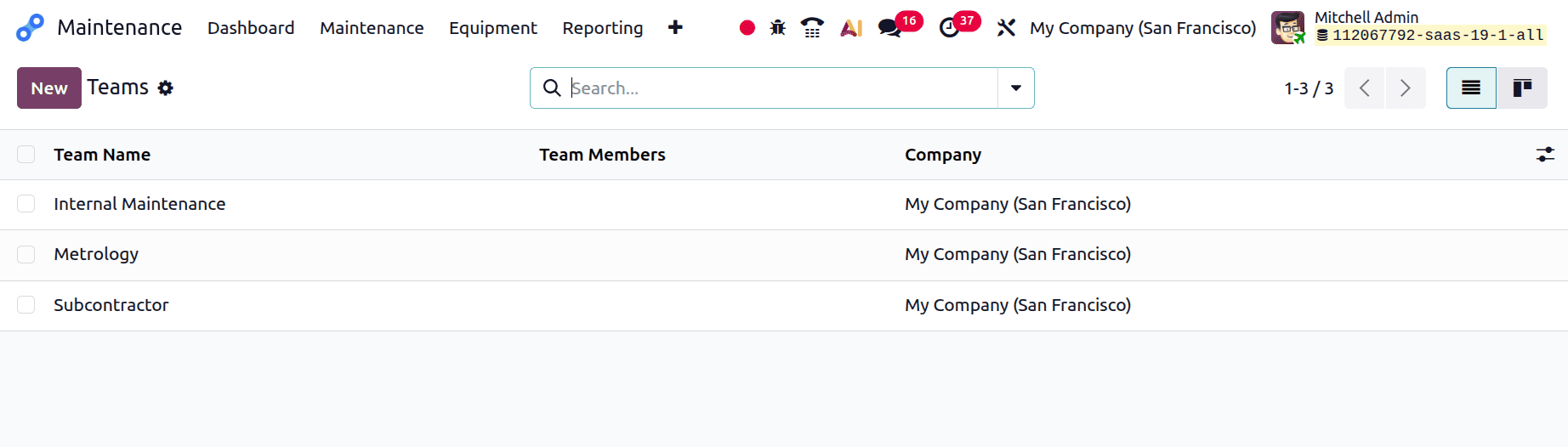 How to Set Up Maintenance Teams and Workflow Stages in Odoo 19-cybrosys