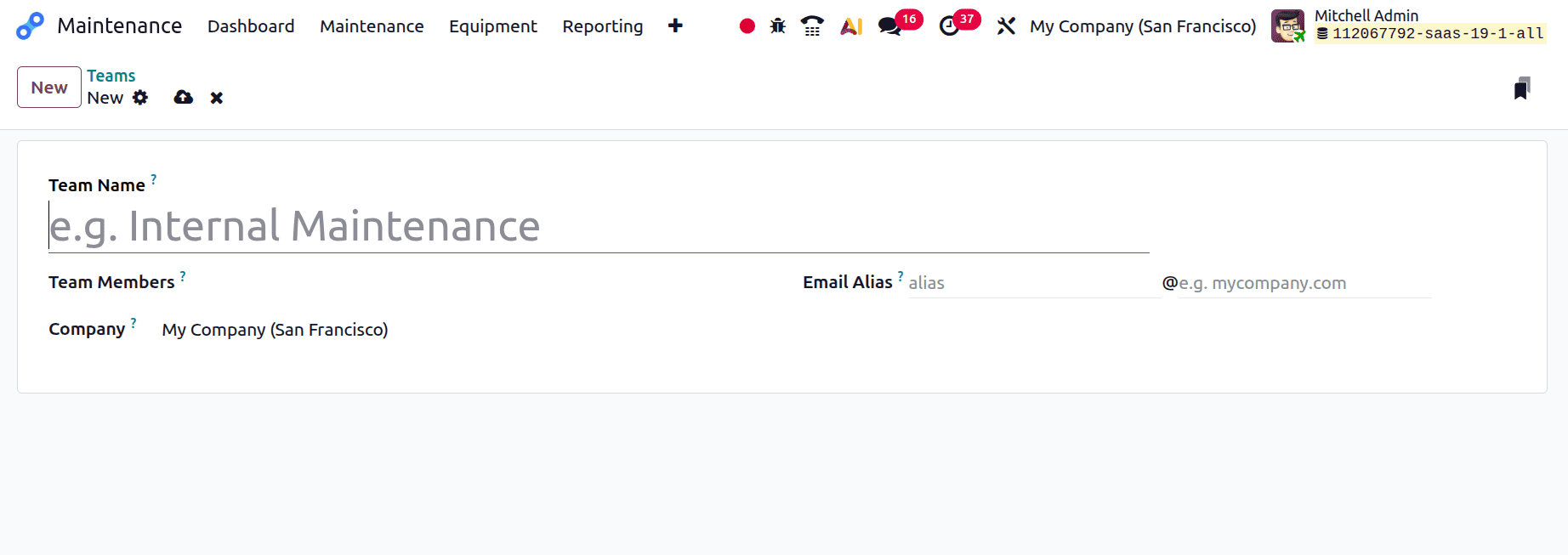 How to Set Up Maintenance Teams and Workflow Stages in Odoo 19-cybrosys