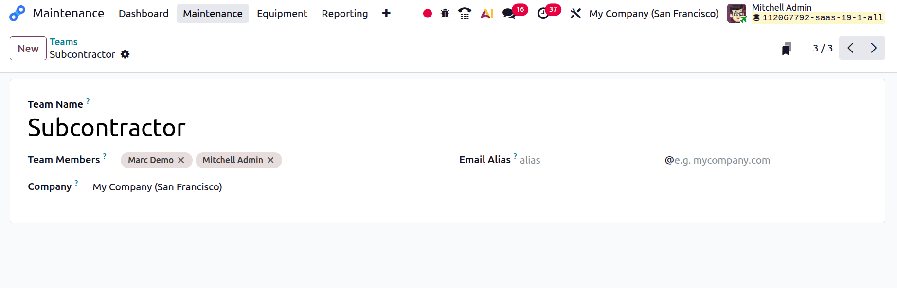 How to Set Up Maintenance Teams and Workflow Stages in Odoo 19-cybrosys