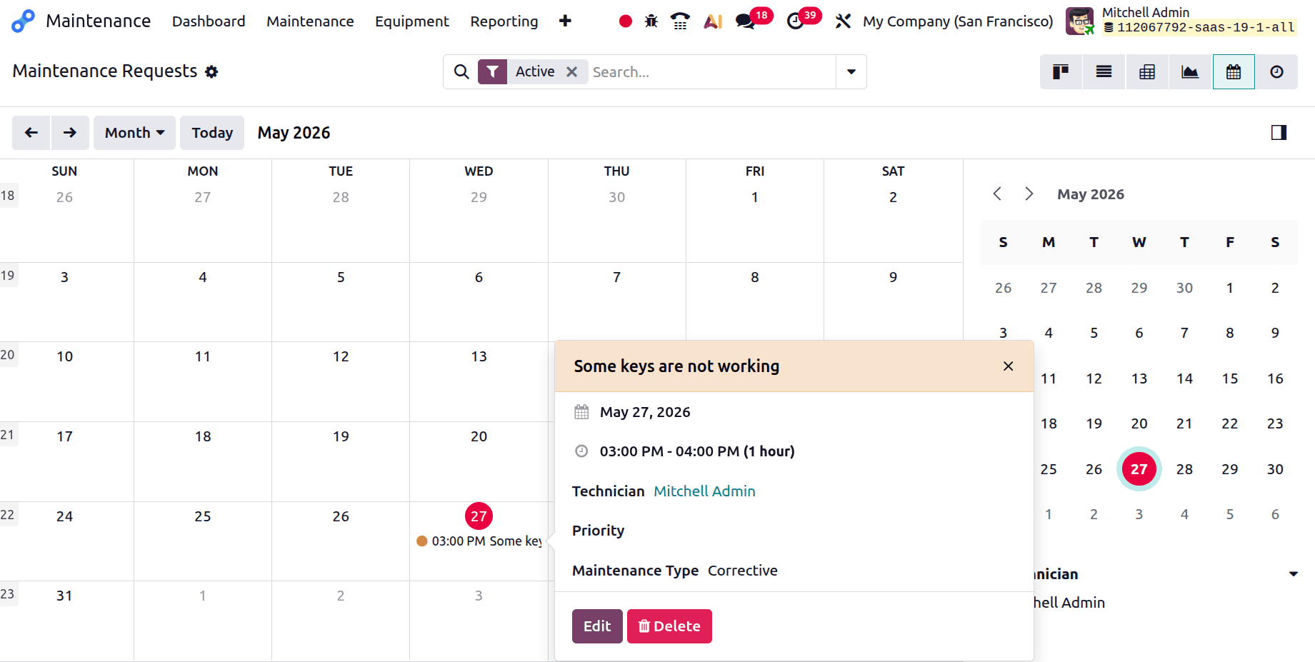 How to Set Up Maintenance Teams and Workflow Stages in Odoo 19-cybrosys