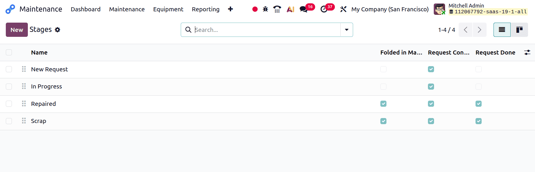 How to Set Up Maintenance Teams and Workflow Stages in Odoo 19-cybrosys