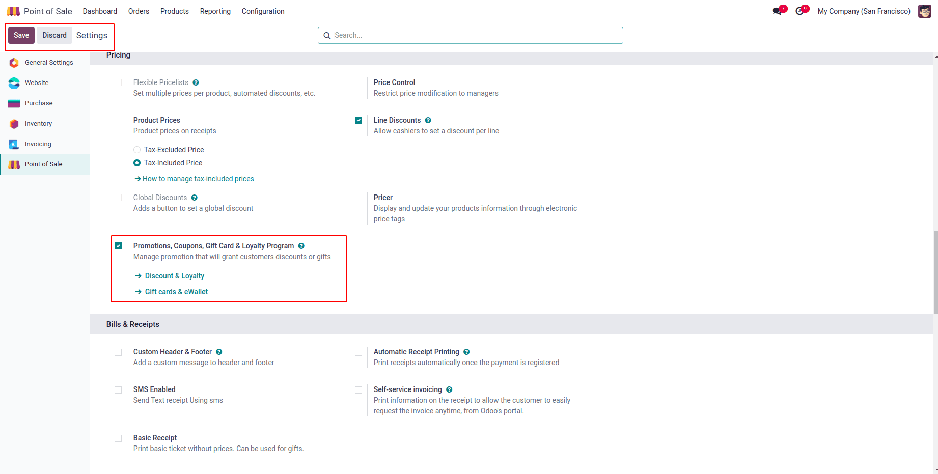 How to Set Up & Manage Gift Cards e-Wallets in Odoo 18 POS-cybrosys