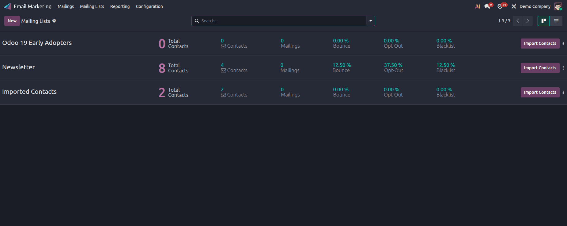 How to Set Up Mass Mailing Integration in Odoo 19-cybrosys