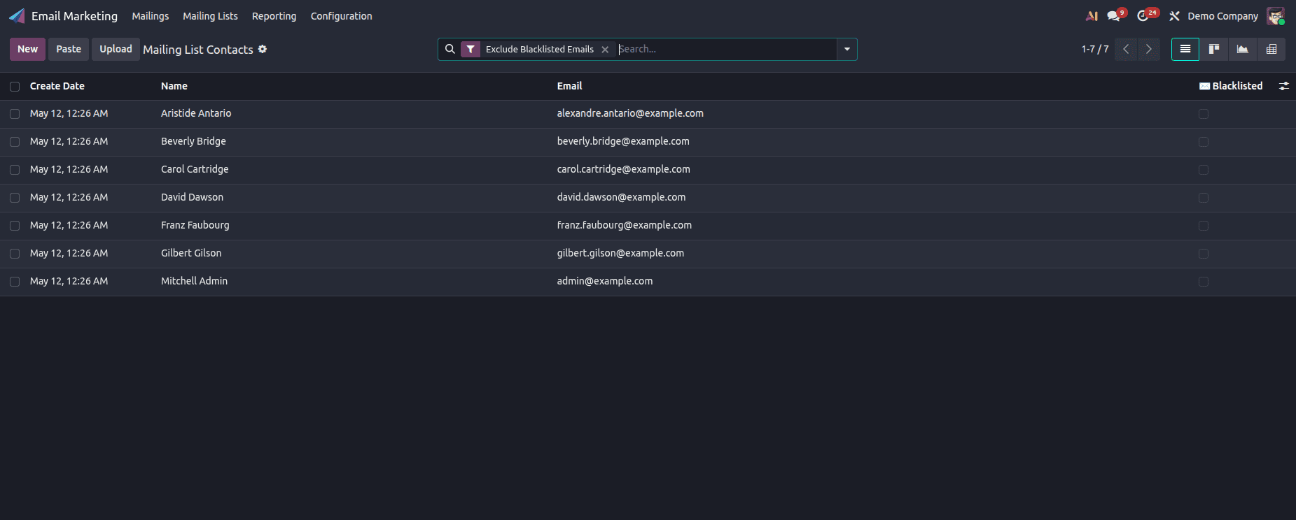 How to Set Up Mass Mailing Integration in Odoo 19-cybrosys