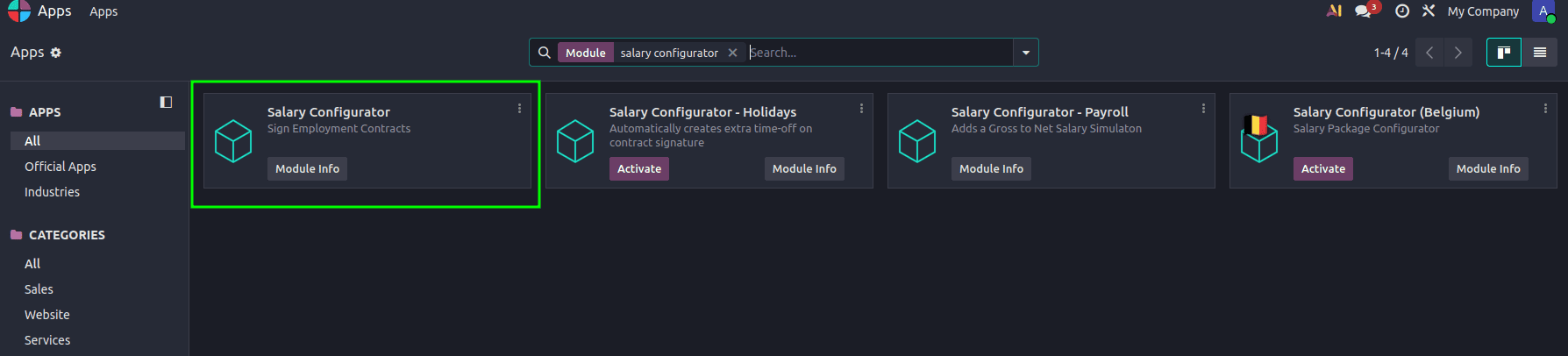 How to Set Up Offer Letters and Salary Packages in Odoo 19