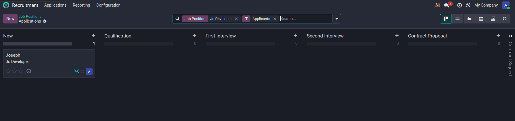 How to Set Up Offer Letters and Salary Packages in Odoo 19
