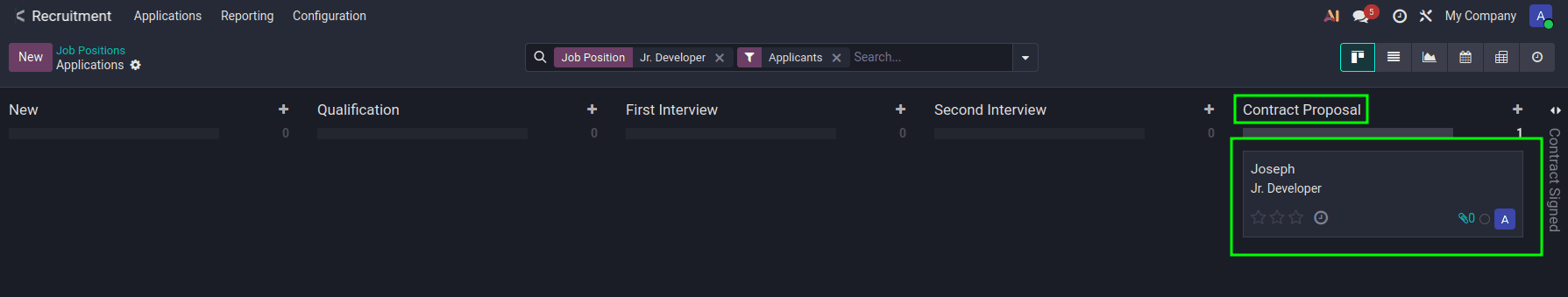 How to Set Up Offer Letters and Salary Packages in Odoo 19
