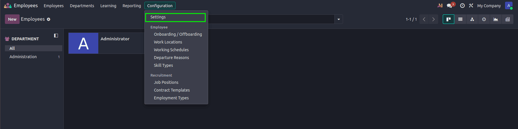 How to Set Up Offer Letters and Salary Packages in Odoo 19