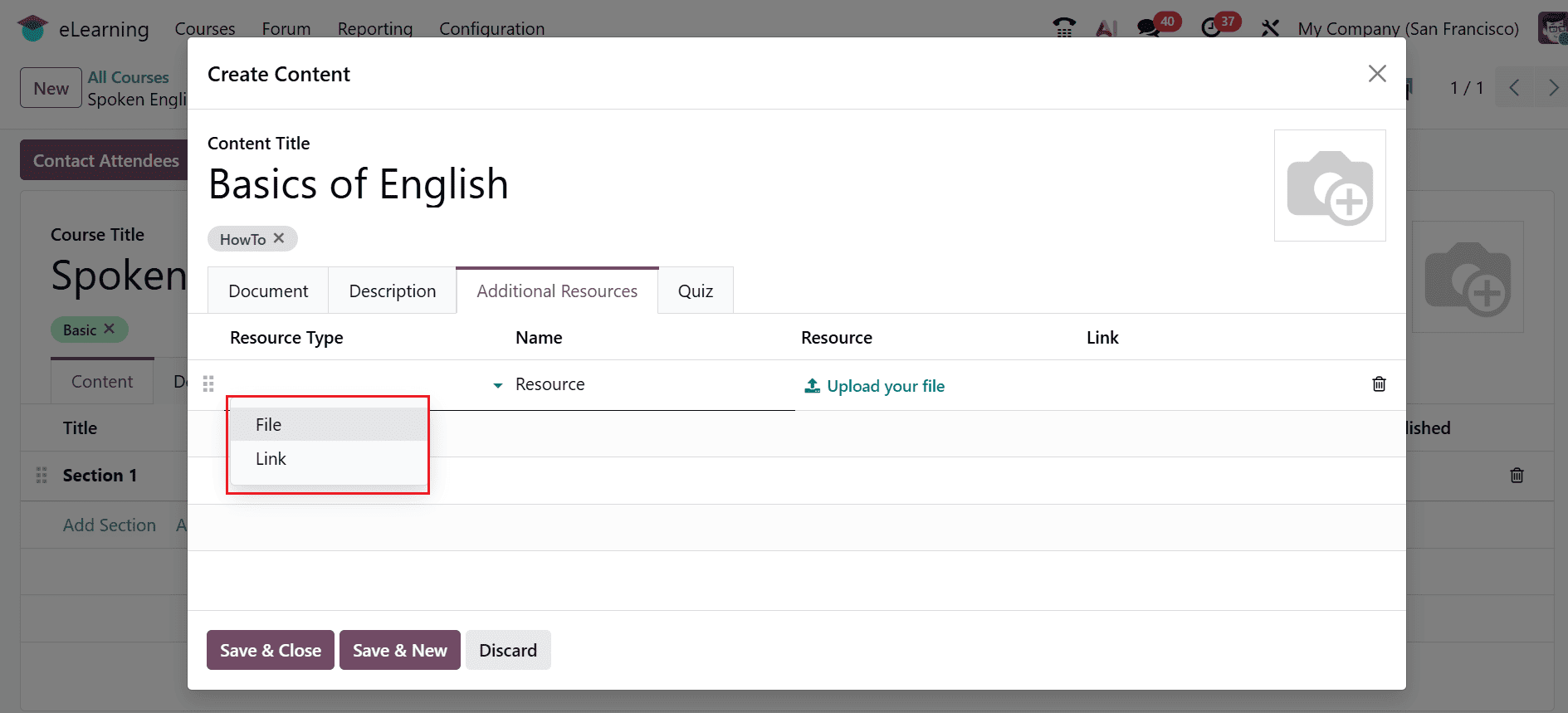 How to Set Up Online Courses in Odoo 19 eLearning-cybrosys