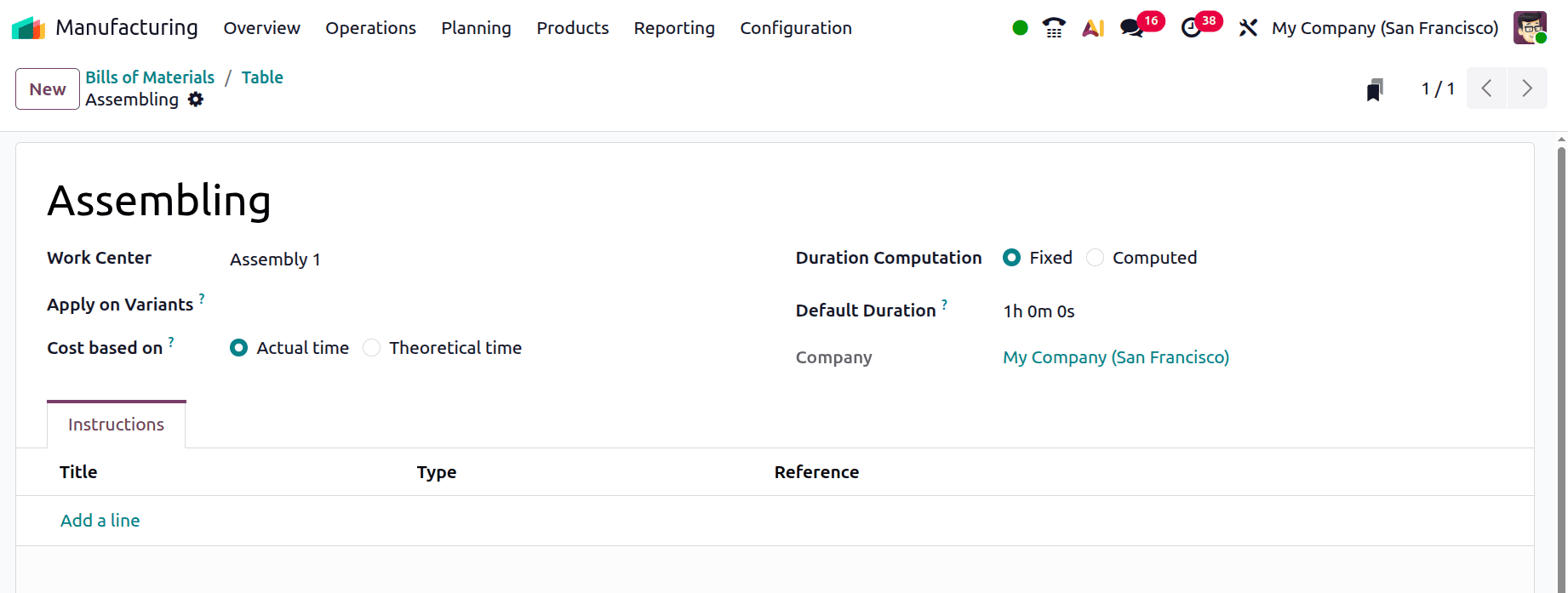 How to Set Up Products for Manufacturing in Odoo 19-cybrosys