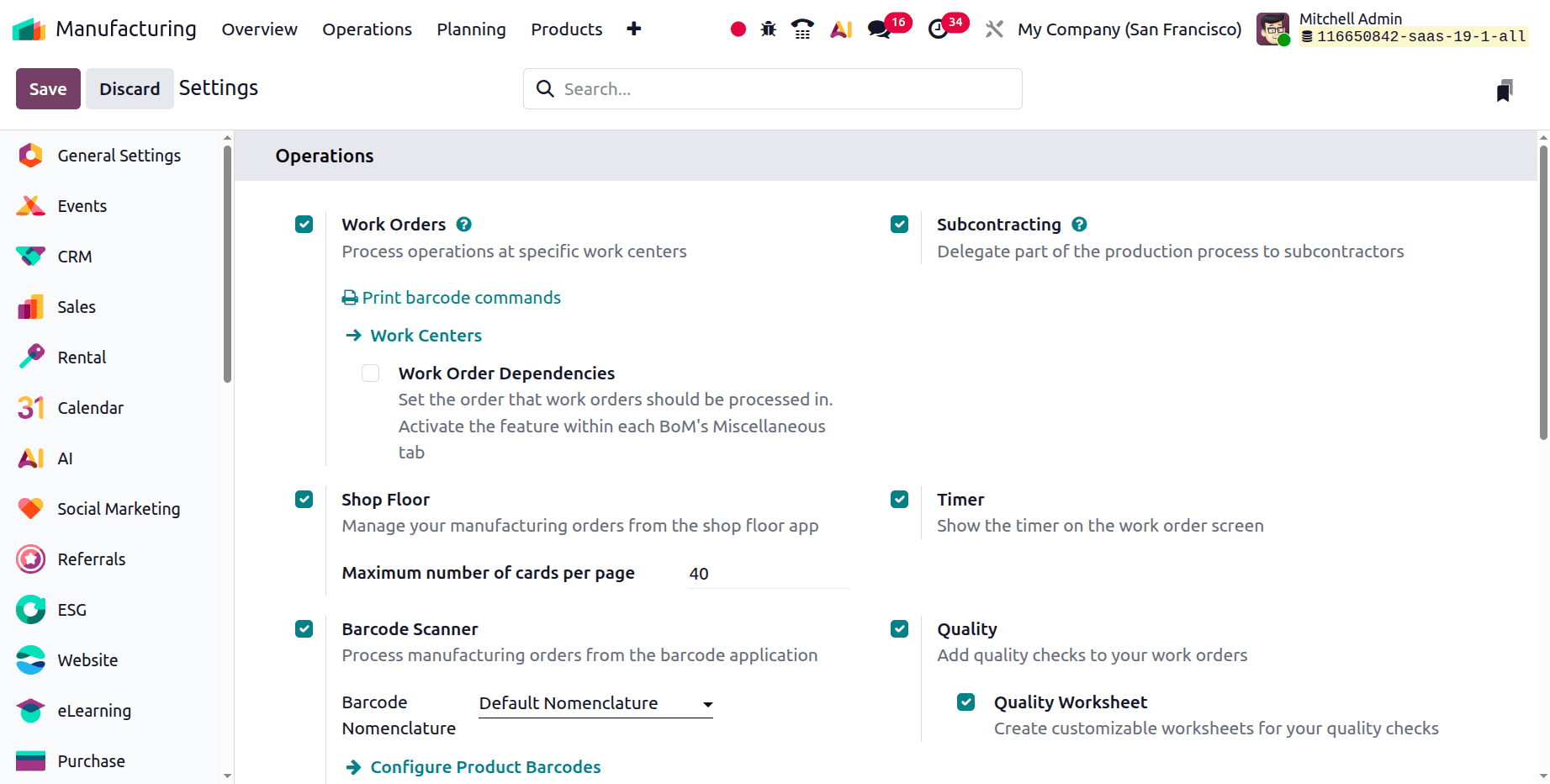 How to Set Up Quality Checks on Work Orders in Odoo 19-cybrosys