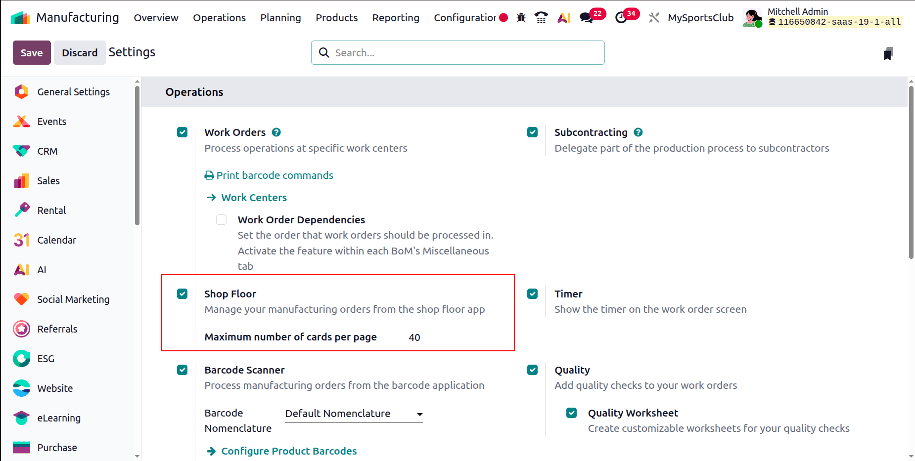 How to Set Up Quality Checks on Work Orders in Odoo 19-cybrosys