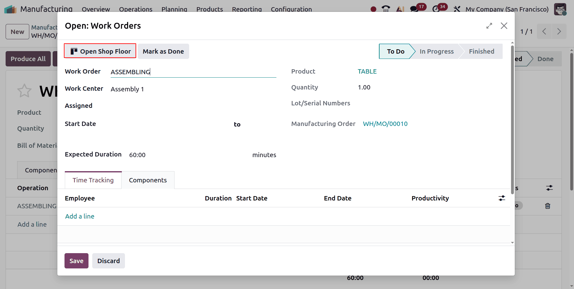 How to Set Up Quality Checks on Work Orders in Odoo 19-cybrosys
