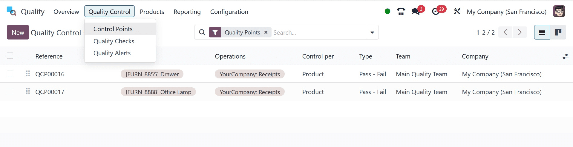 How to Set Up Quality Control for Transfer Operations in  Odoo 17 Inventory-cybrosys