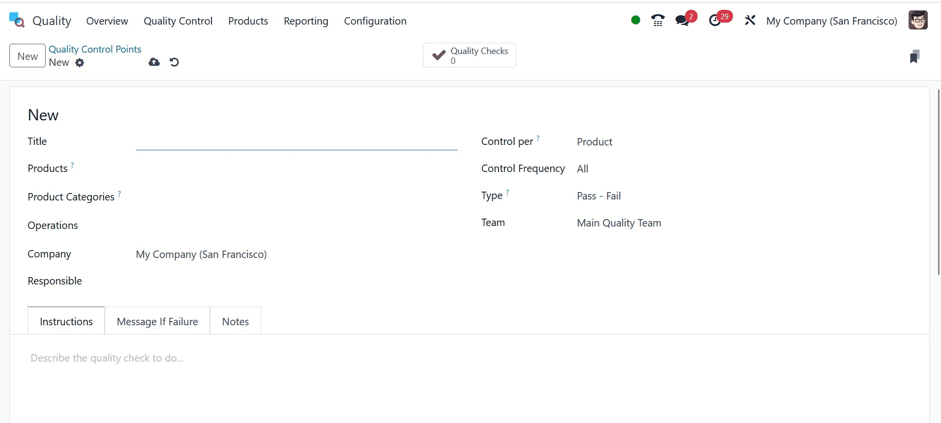 How to Set Up Quality Control for Transfer Operations in  Odoo 17 Inventory-cybrosys