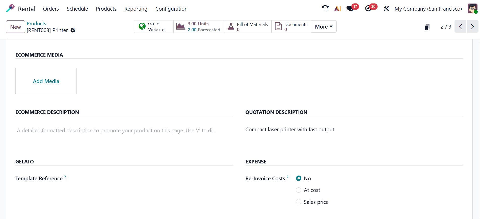 How to Set up Rental Products and Time Periods in Odoo 19-cybrosys