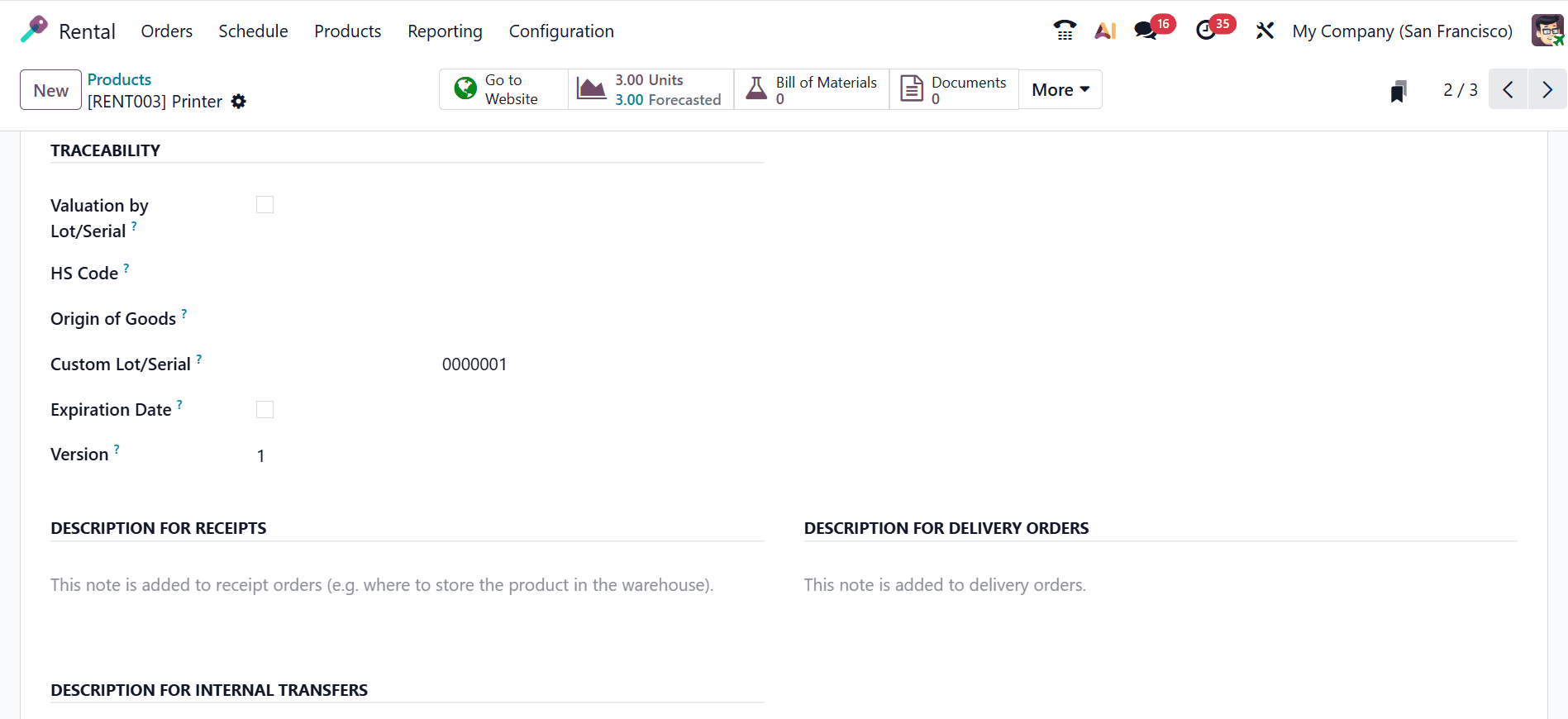 How to Set up Rental Products and Time Periods in Odoo 19-cybrosys
