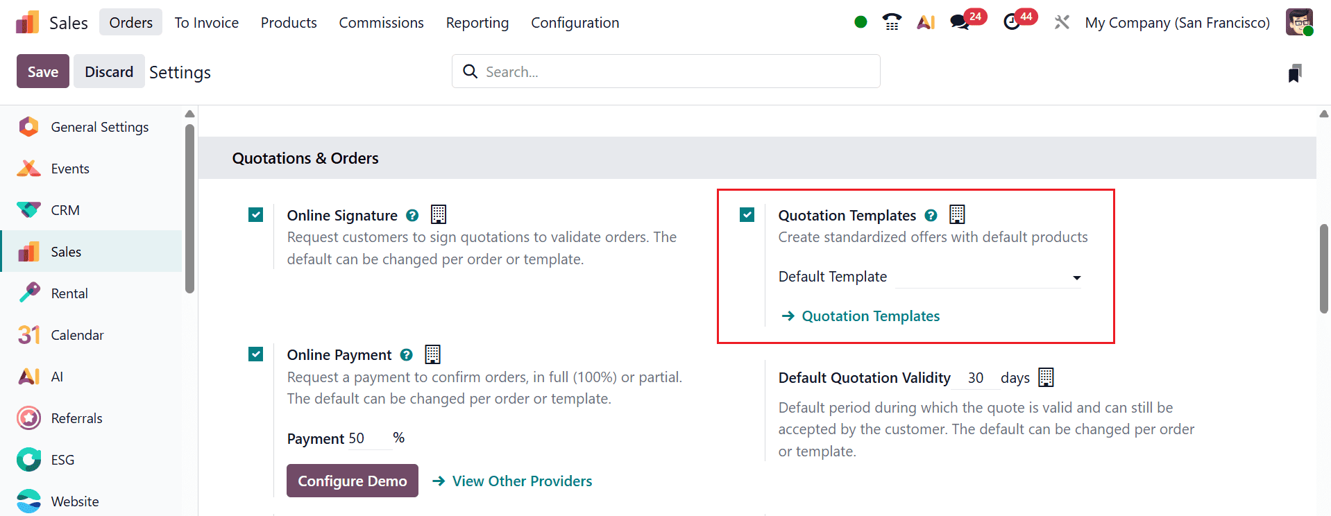 How to Set Up Rental Quotation Templates in Odoo 19-cybrosys