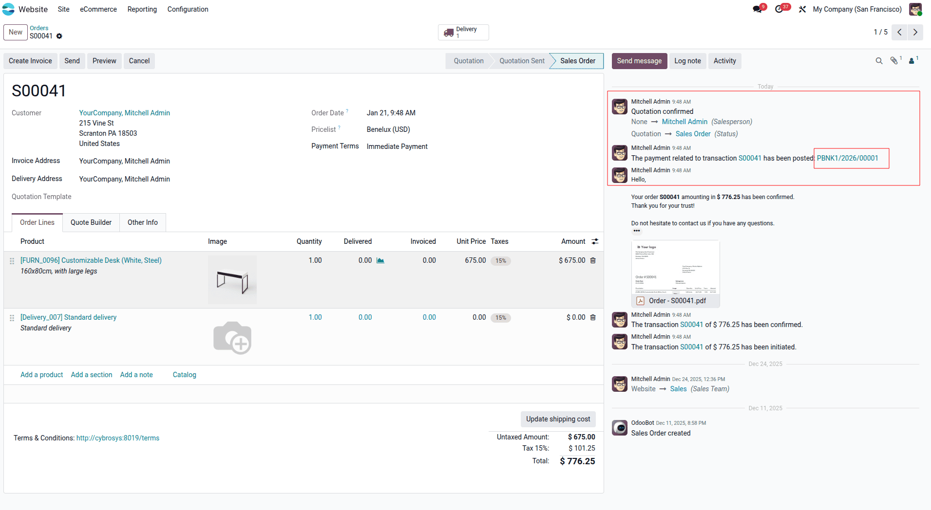 How to set up the Payment Providers in Odoo 19-cybrosys