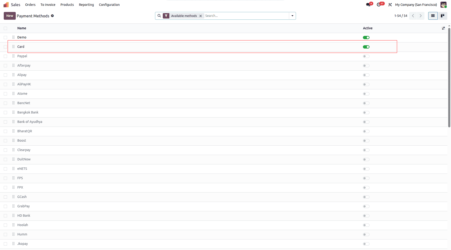 How to set up the Payment Providers in Odoo 19-cybrosys