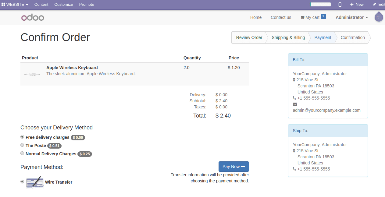how-to-setup-a-delivery-method-in-odoo-9-cybrosys