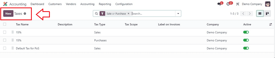 How to Setup Cash Basis Tax Computation in Odoo 17 Accounting-cybrosys