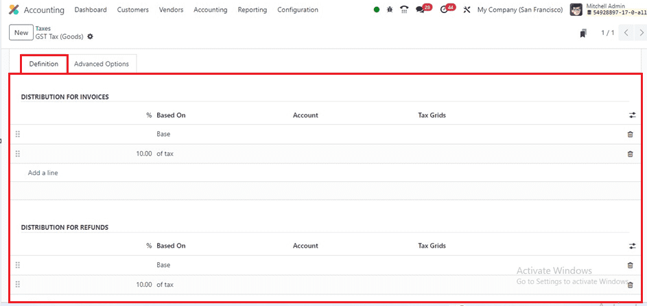 How to Setup Cash Basis Tax Computation in Odoo 17 Accounting-cybrosys