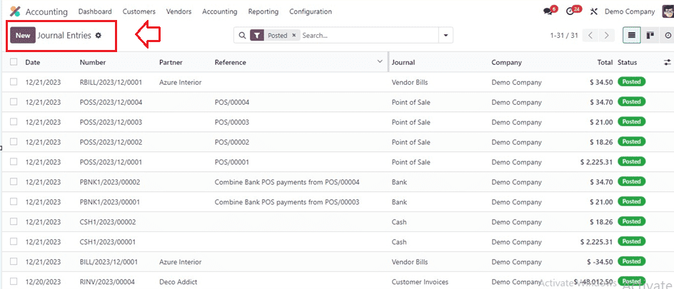 How to Setup Fiscal Year & Fiscal Period in Odoo 17 Accounting-cybrosys