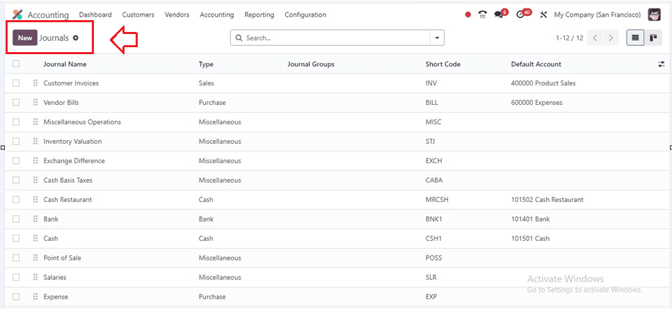 How to Setup Journals in Odoo 17 Accounting-cybrosys