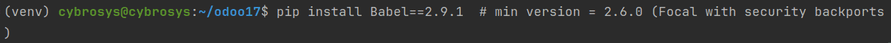 How to Setup Odoo 17 Development Environment Using Pycharm in Ubuntu 22.04-cybrosys
