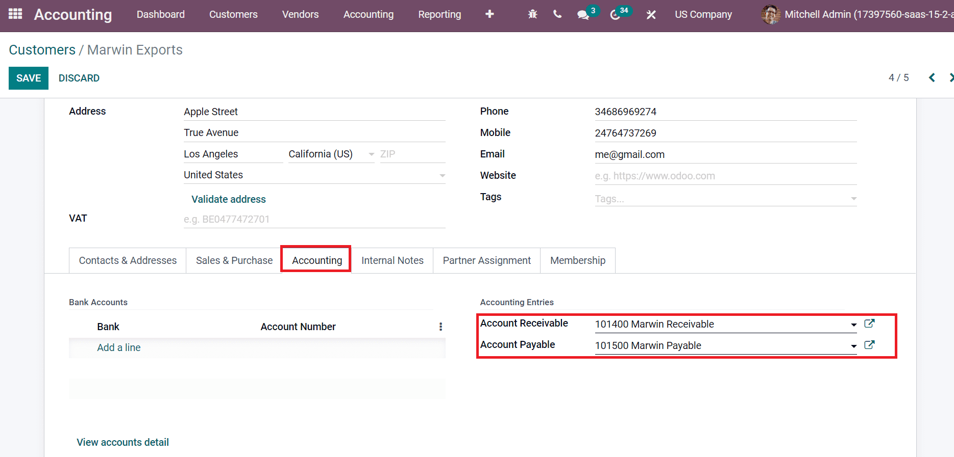 how-to-setup-payable-receivable-accounts-in-odoo-15-cybrosys