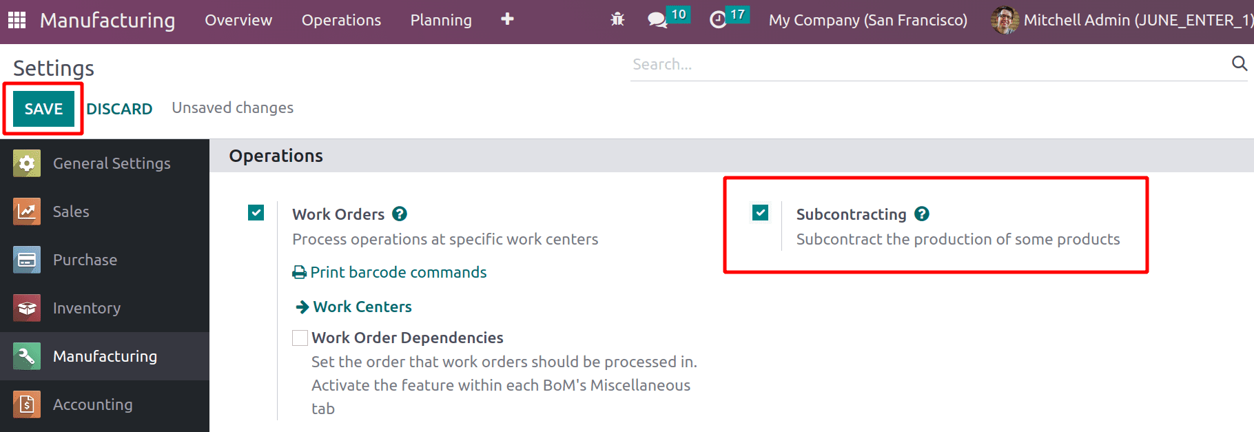 How to Setup Subcontracting in Manufacturing With Odoo16-cybrosys