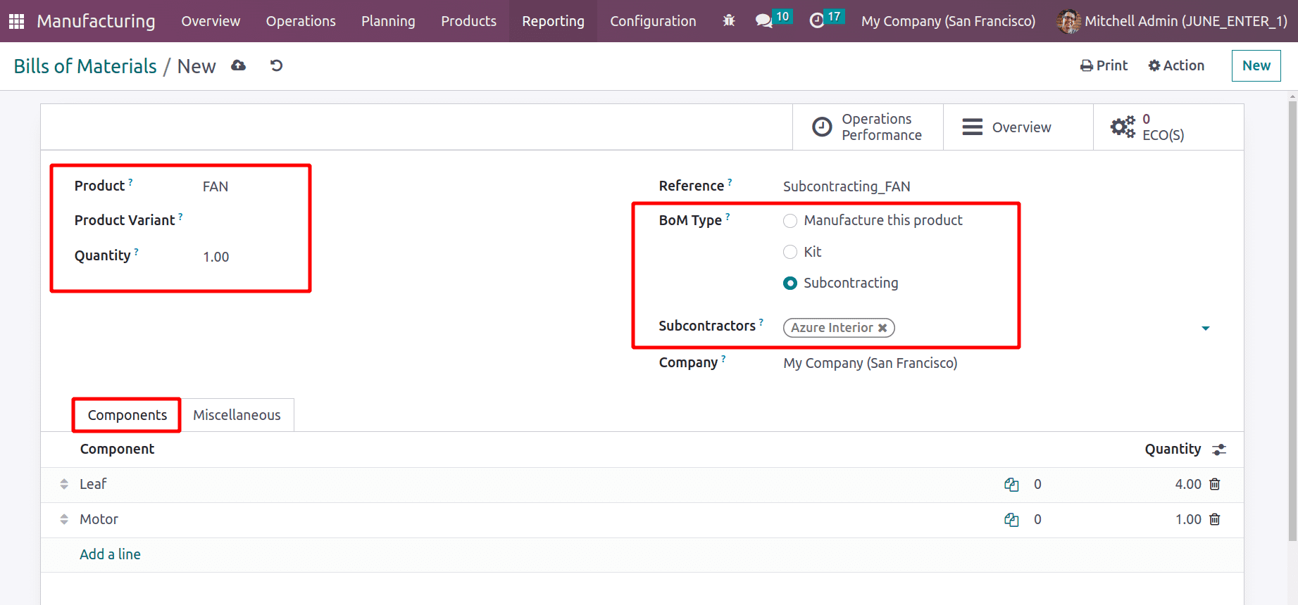 How to Setup Subcontracting in Manufacturing With Odoo16-cybrosys